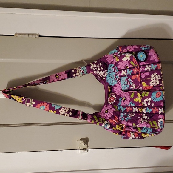 Vera Bradley Handbags - Vera Bradley Single Long Strap Satchel Purse